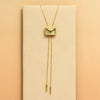 Slide Necklace – Personalized Engraved Envelope Plate