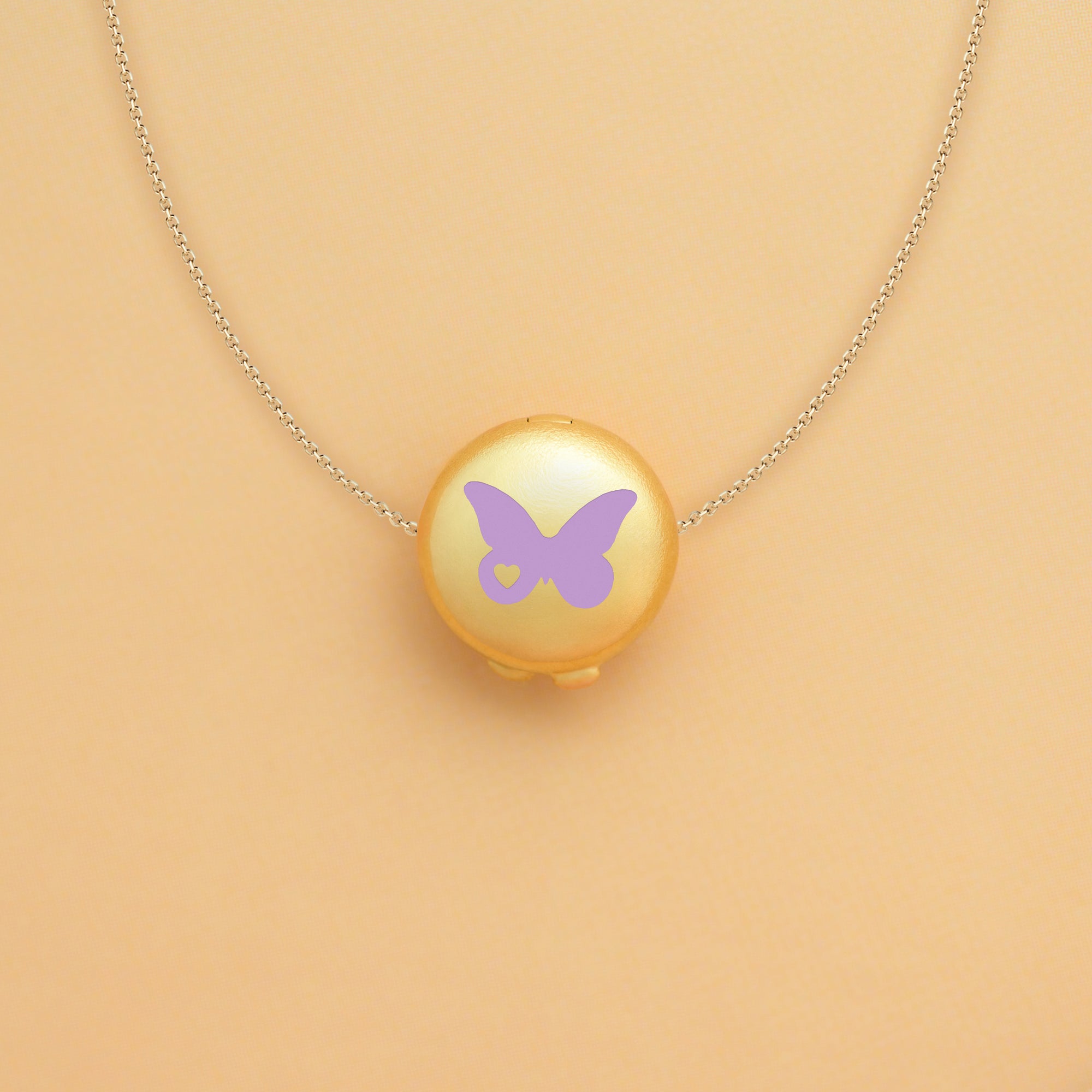 Reversible Necklace Charm – Butterfly (New Beginnings)