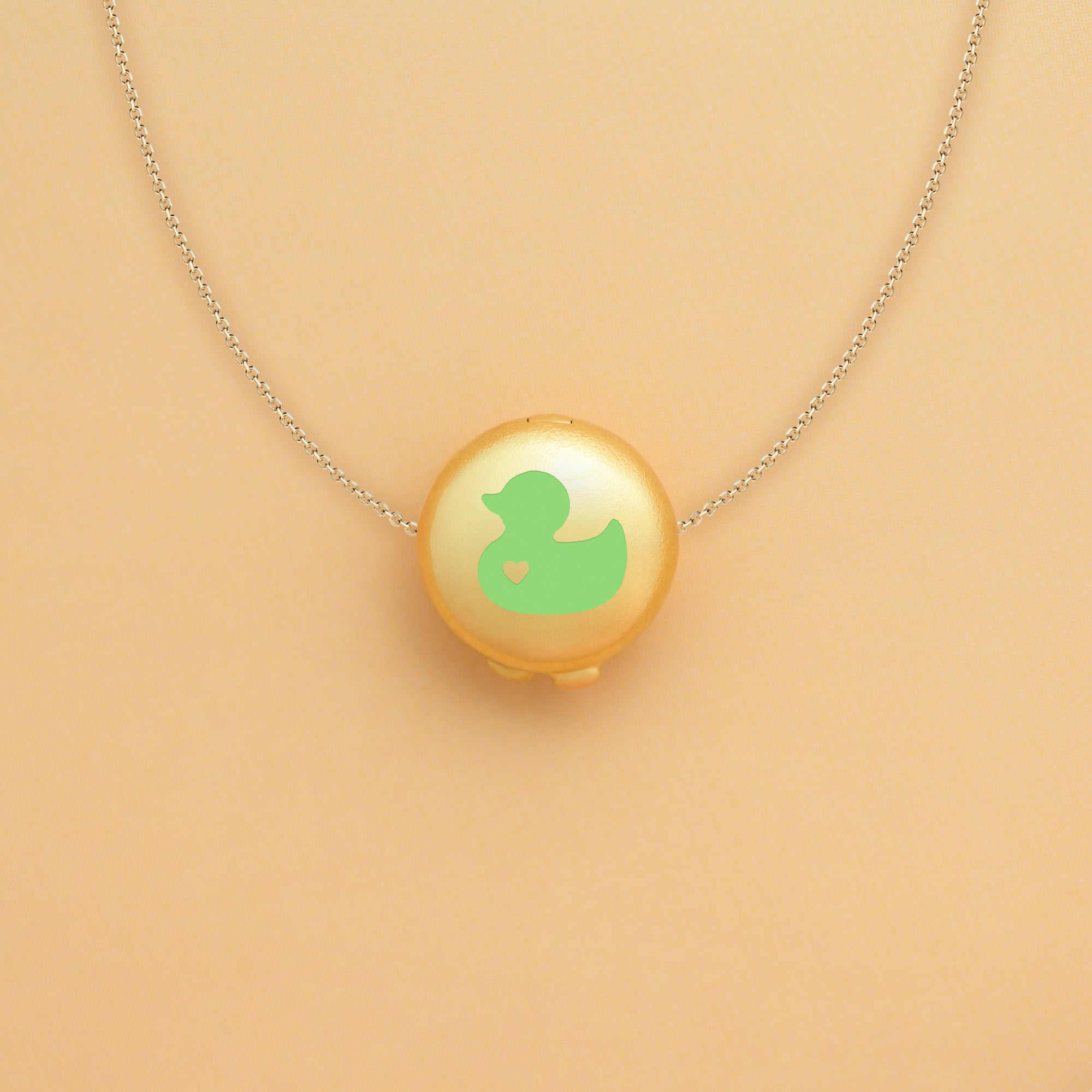 Reversible Necklace Charm – Duck (Harmony)