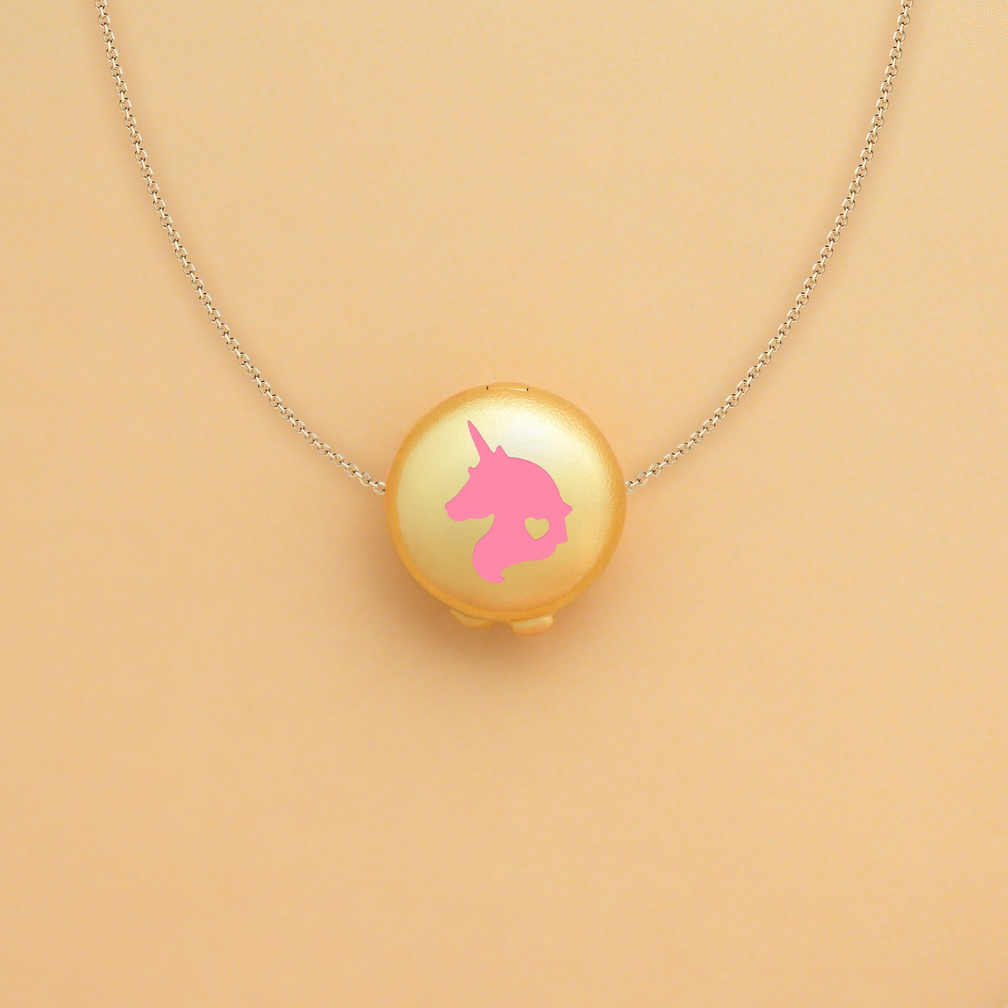 Reversible Necklace Charm – Unicorn (Purity at Heart)