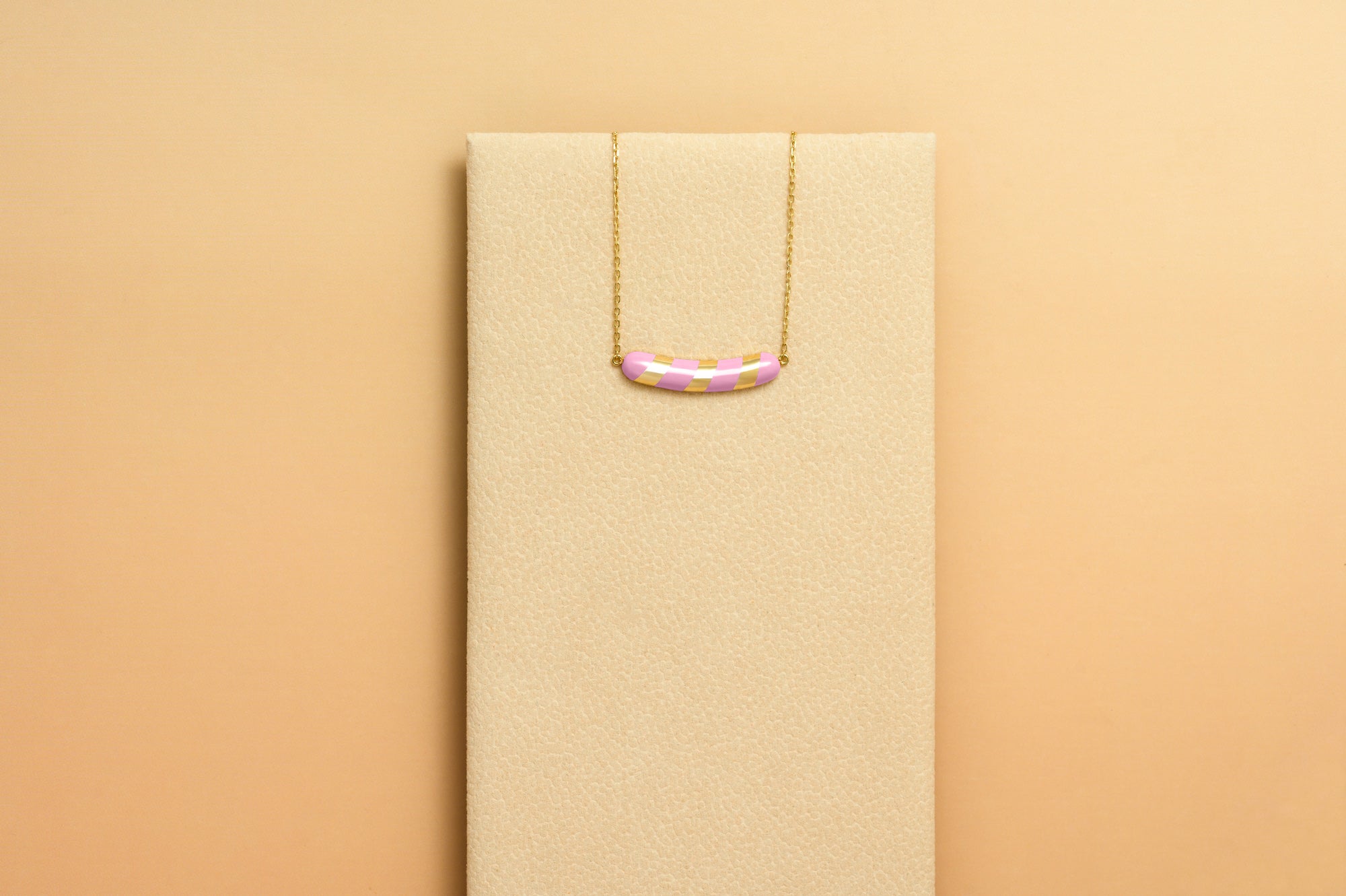 Baby Necklace - Pink Marshmallow (Love)