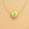 Reversible Necklace Charm – Seahorse (Guided Patience)