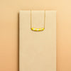 Baby Necklace - Yellow Lemon (Light)