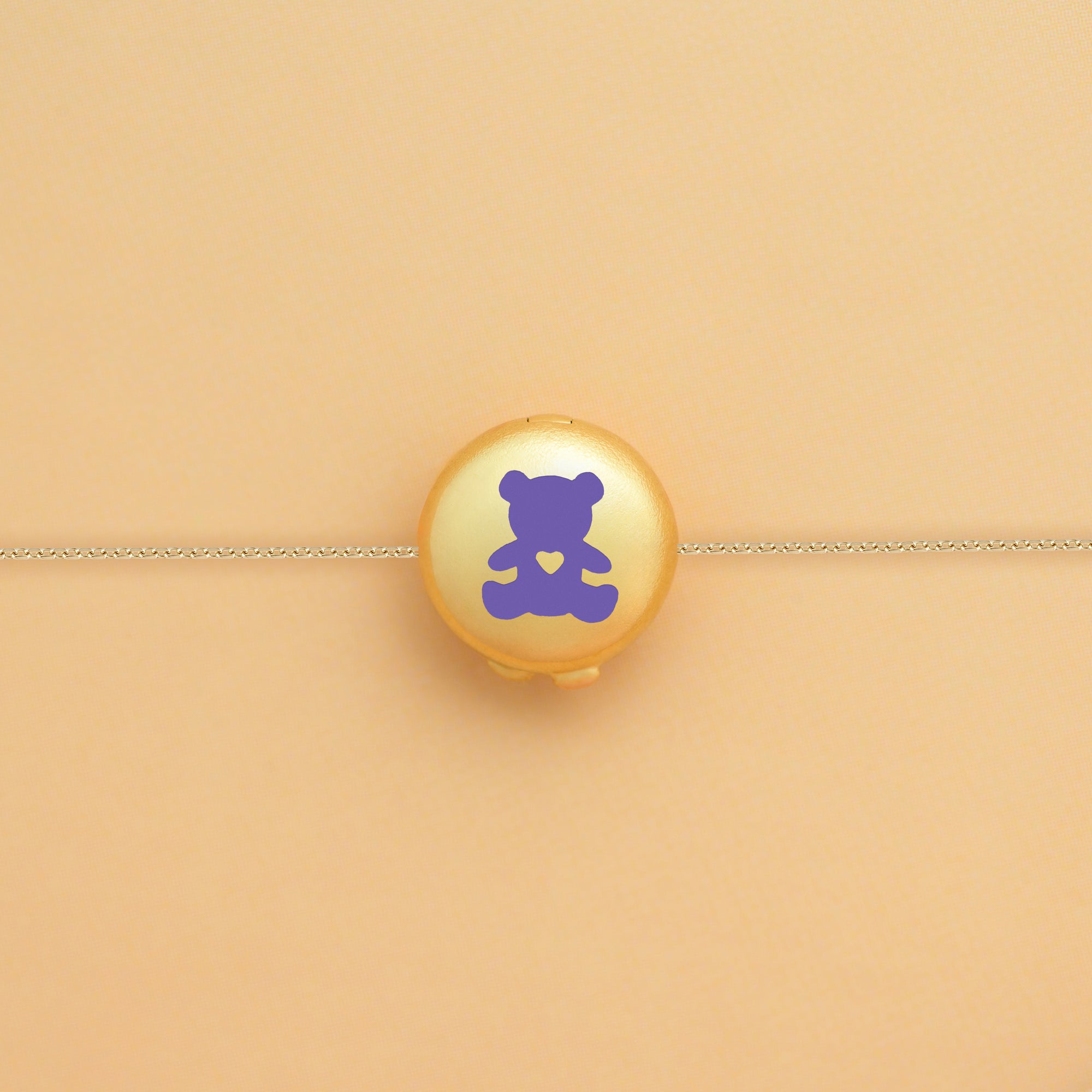 Reversible Bracelet Charm – Bear (Courage)