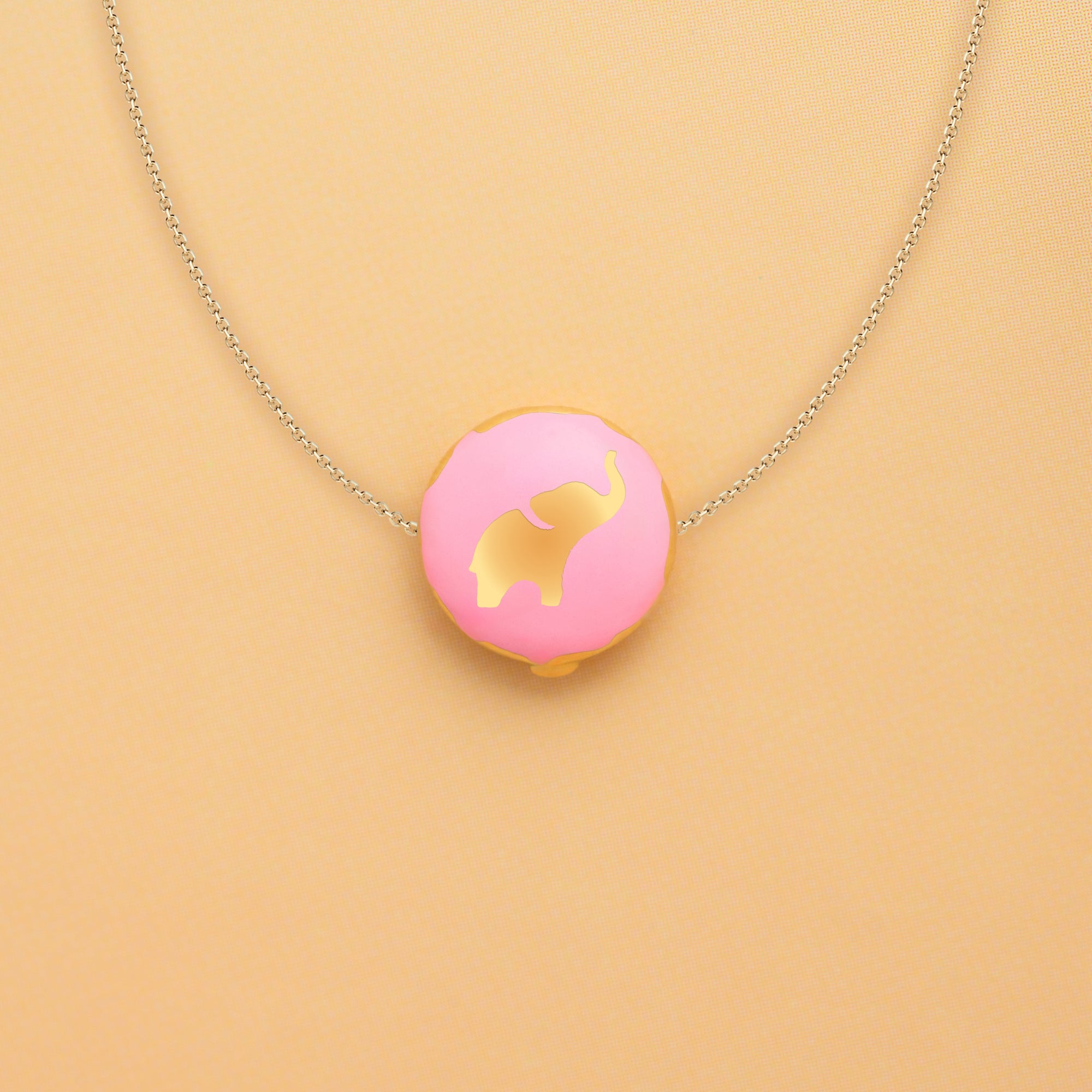 Necklace Charm – Elephant (Wisdom)
