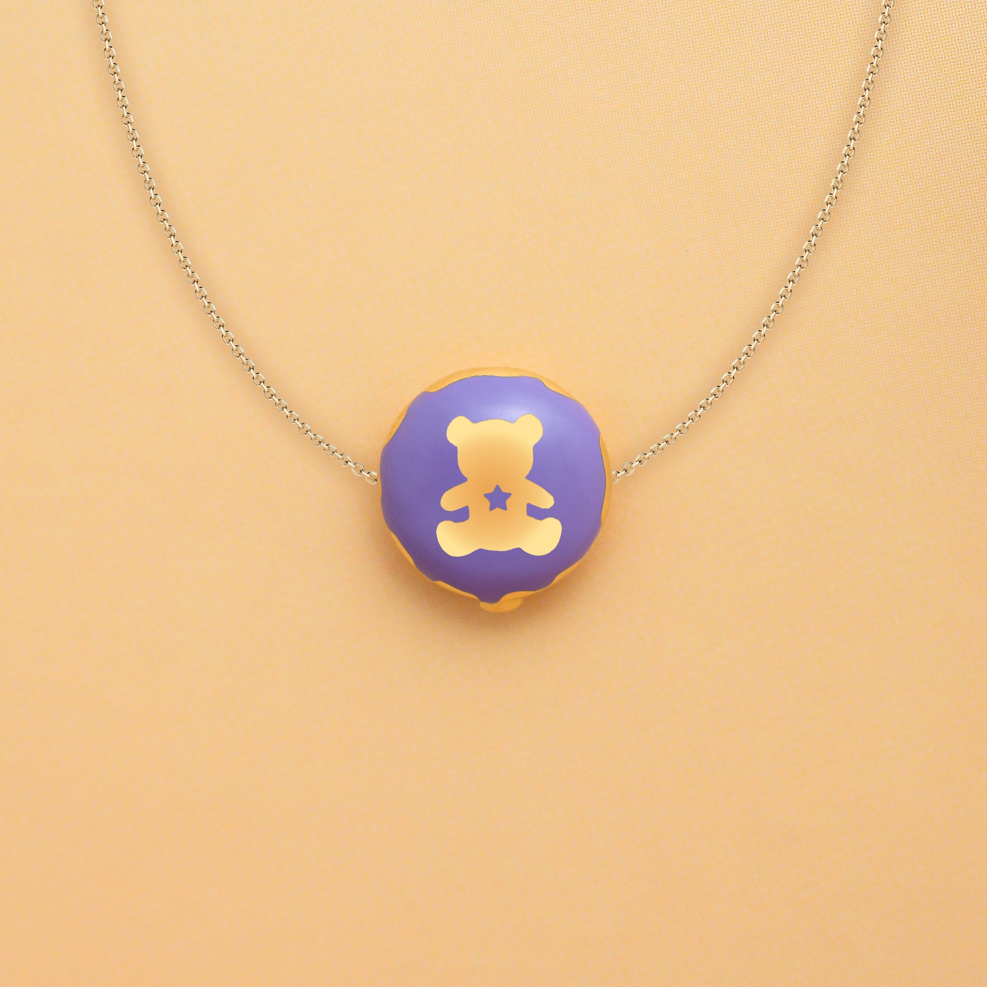 Necklace Charm – Bear (Courage)